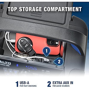 Alto Uber FX MKII Battery Powered Portable PA Speaker Pair with Digital Effects